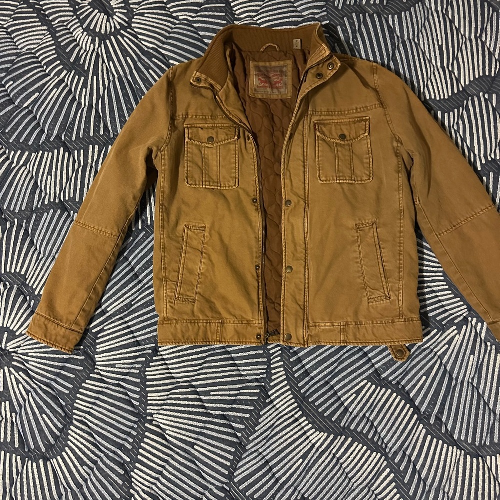 Levi's Quilted Brown Jacket
